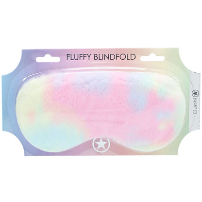 OUCH! Fluffy Mask - Multicolour 1 - Coloured Fluffy Eye Mask - OU1062MUL1