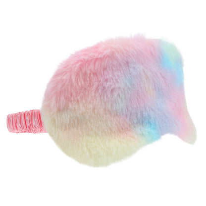 OUCH! Fluffy Mask - Multicolour 1 - Coloured Fluffy Eye Mask - OU1062MUL1