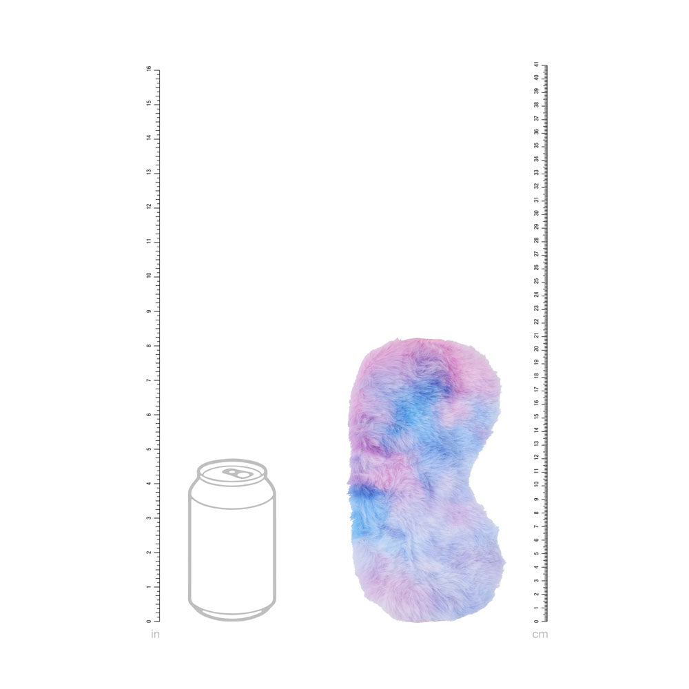 OUCH! Fluffy Mask - Multicolor 2 - Coloured Fluffy Eye Mask - OU1062MUL2