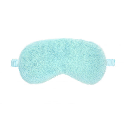 OUCH! Fluffy Mask - Powder Blue - Powder Blue Fluffy Eye Mask - OU1062PBLU