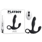 Playboy Pleasure COME HITHER - Black 13.2 cm USB Rechargeable Vibrating Prostate Massager with