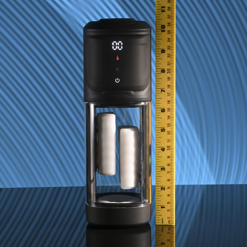 Playboy Pleasure SIDE PIECE - USB Rechargeable Warming Auto Stroker-PB-RS-6565-2