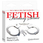 Fetish Fantasy Series Beginners Metal Cuffs - Metal Hand Cuffs