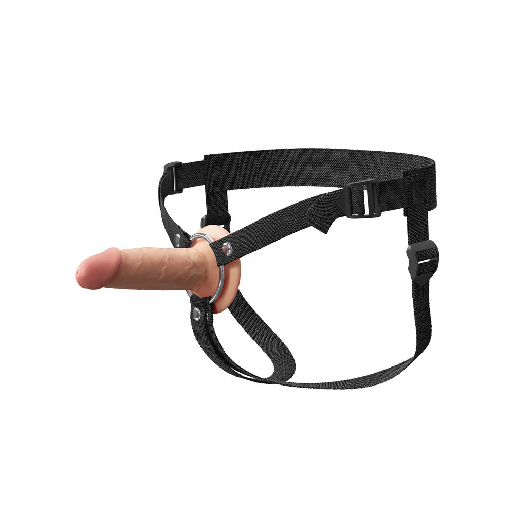 Fantasy X-Tensions Elite 5 Silicone Hollow Strap-On - Flesh - Flesh 14 cm Hollow Strap-On-PD4165-21
