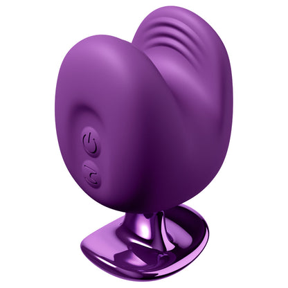 Fantasy For Her Luv Bites - Purple - Purple USB Rechargeable Vibrating & Biting Stimulator - PD4987-12