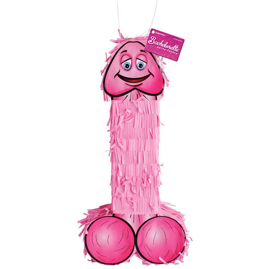 Bachelorette Party Favors Pecker Pi�ata - Pink Hens Night Novelty-PD5096-00