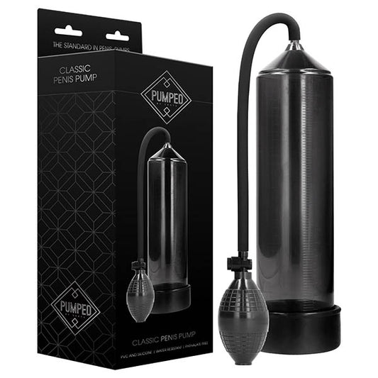 Pumped Classic Penis Pump - Black Penis Pump-PMP001BLK