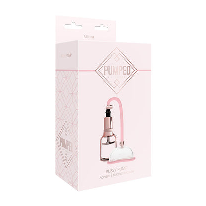 Pumped Pussy Pump - Rose Pink Vagina Pump