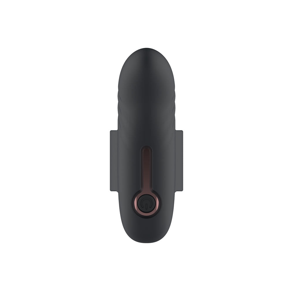 Passion Play Finger Vibe - Black USB Rechargeable Finger Stimulator - PP0067