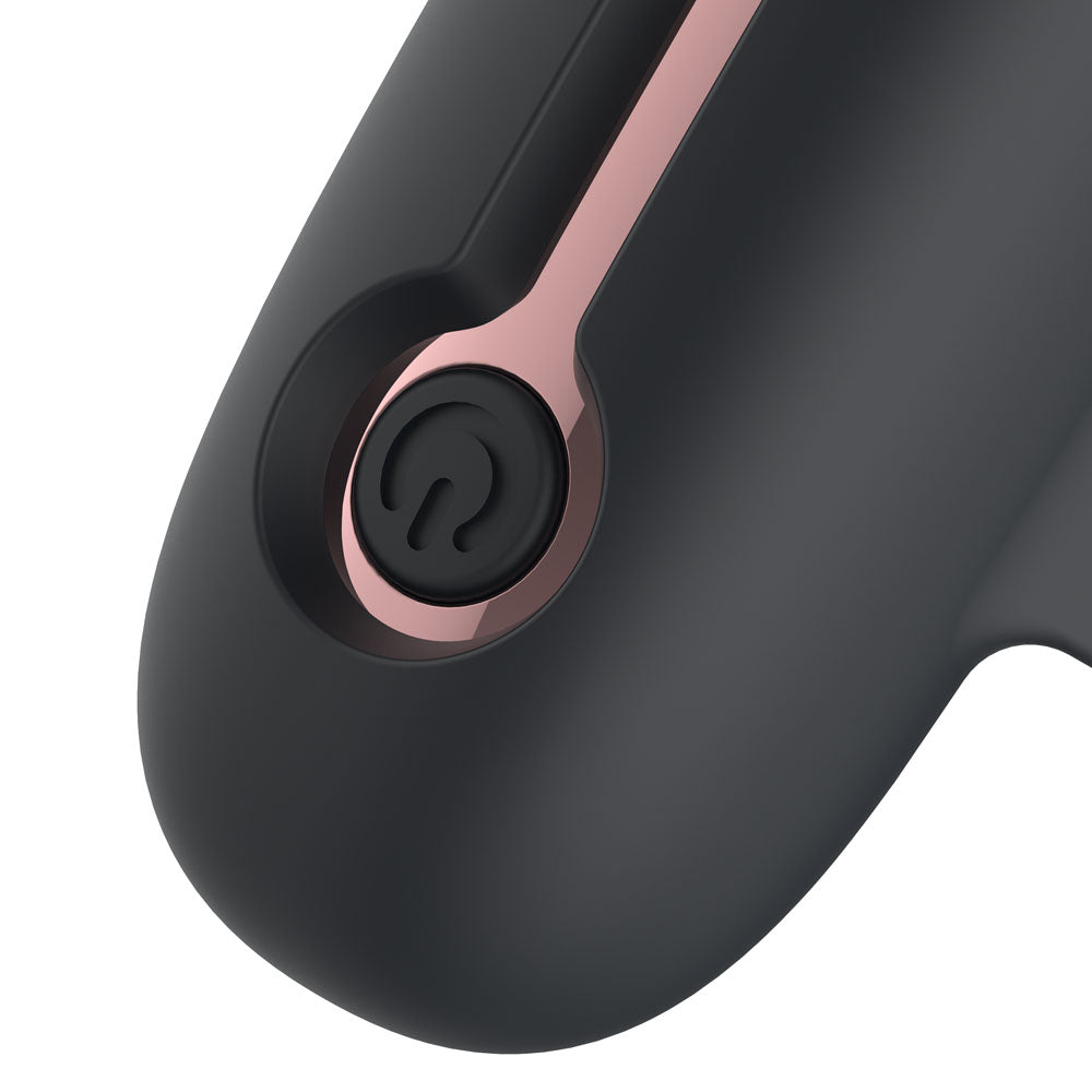 Passion Play Finger Vibe - Black USB Rechargeable Finger Stimulator - PP0067