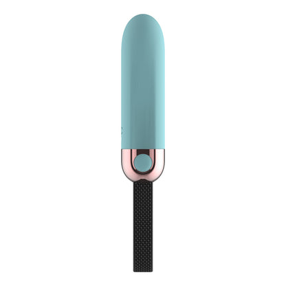 Passion Play Vibrating Bullet - Blue - Blue 8.5 cm USB Rechargeable Vibrating Bullet - PP0105-1