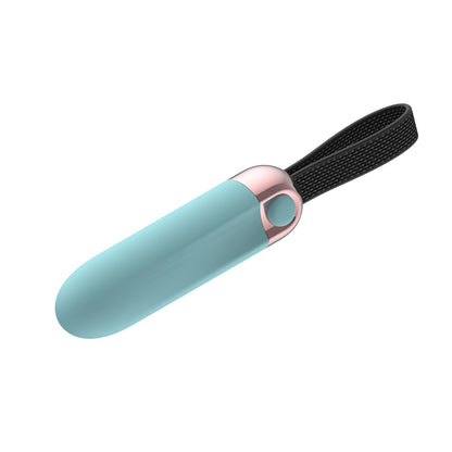 Passion Play Vibrating Bullet - Blue - Blue 8.5 cm USB Rechargeable Vibrating Bullet - PP0105-1