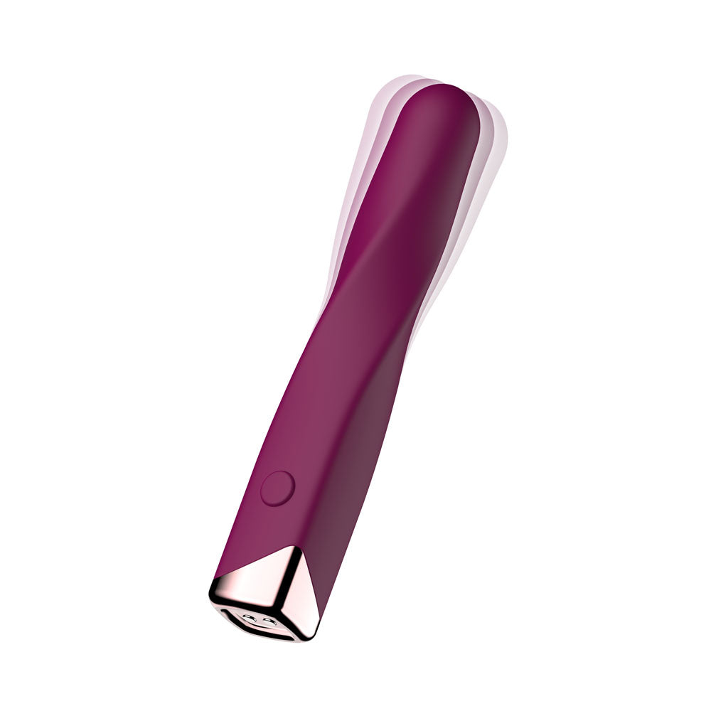 Passion Play Rechargeable Vibrating Bullet - Purple - Purple 12 cm USB Rechargeable Vibrating Bullet - PP0106