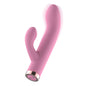 Passion Play Silicone Rabbit Vibrator - Pink - Pink USB Rechargeable Mini Rabbit Vibrator - PP0117-6