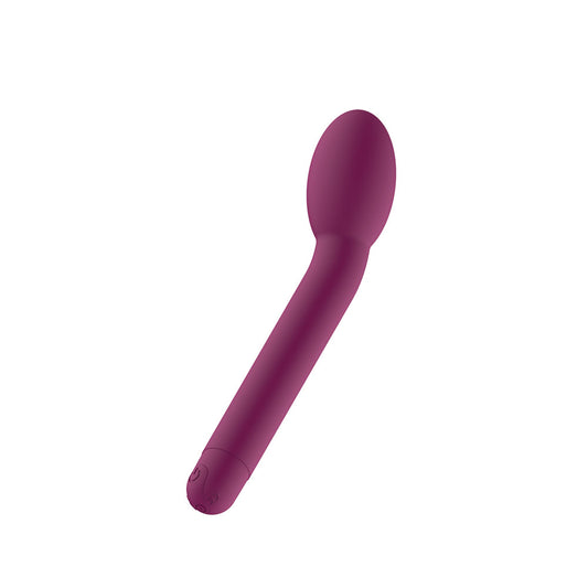 Passion Play Silicone G-Spot Vibrator - Purple 20.7 cm USB Rechargeable G-Spot Vibrator - PP0148
