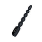 Passion Play Vibrating Anal Beads with LED Screen - Black 23 cm USB Rechargeable Vibrating Anal Beads - PP0175