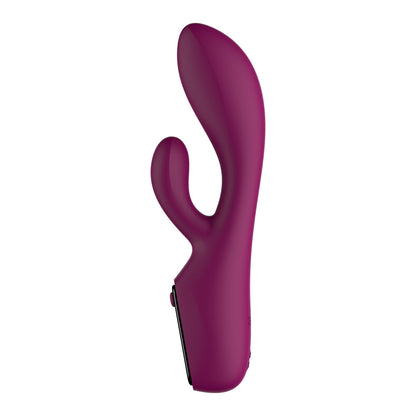 Passion Play Rabbit Vibrator with LED Screen - Purple 19.2 cm USB Rechargeable Rabbit Vibrator - PP0179