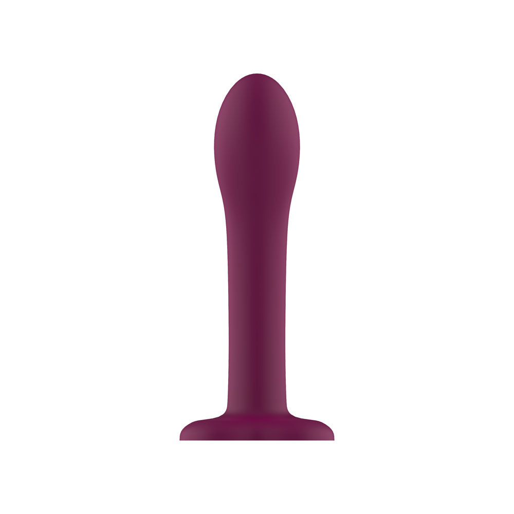 Passion Play Liquid Silicone Dildo - Purple - Purple 18 cm Dildo - PP0229