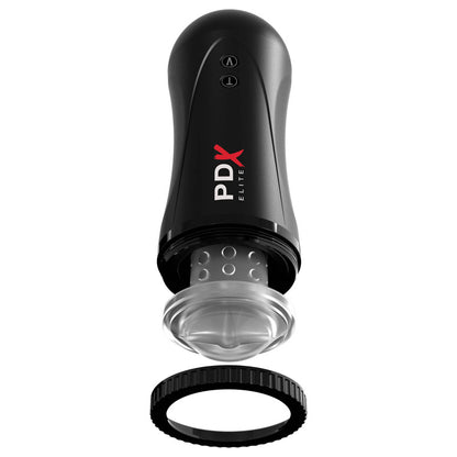 Pipedream Extreme Toyz Elite Moto Stroker - Black Powered Masturbator-RD538