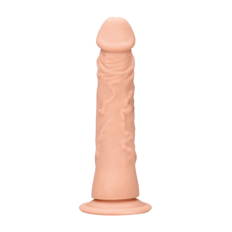  this squishy material mimics the softness of real skin and is completely body-safe. This beautifully crafted dildo is made by injection molding in order to eliminate smell and defects and at the same time increase its thermo-stability and durability. The ultra-strong suction-cup sticks to nearly any smooth or flat surface. The suction-cup also doubles as a harness-compatible base that remains snug in its place even when the action gets hot!
Product dimensions: 3.5 x 3.5 x 19 cm
Product weight: 210 grams
