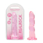 REALROCK Non Realistic Dildo With Suctio - - REA110PNK