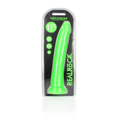 REALROCK 29 cm Slim Glow in the Dark Neon - Green - Glow in Dark Green 29 cm (11) Dong - REA146GLOGRN
