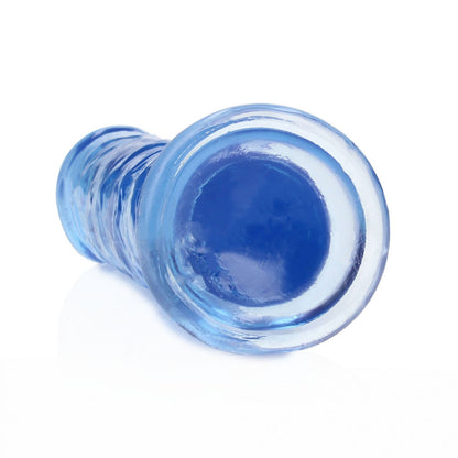 REALROCK 18 cm Straight Dildo - Blue - Blue 18 cm (7) Dong - REA152BLU