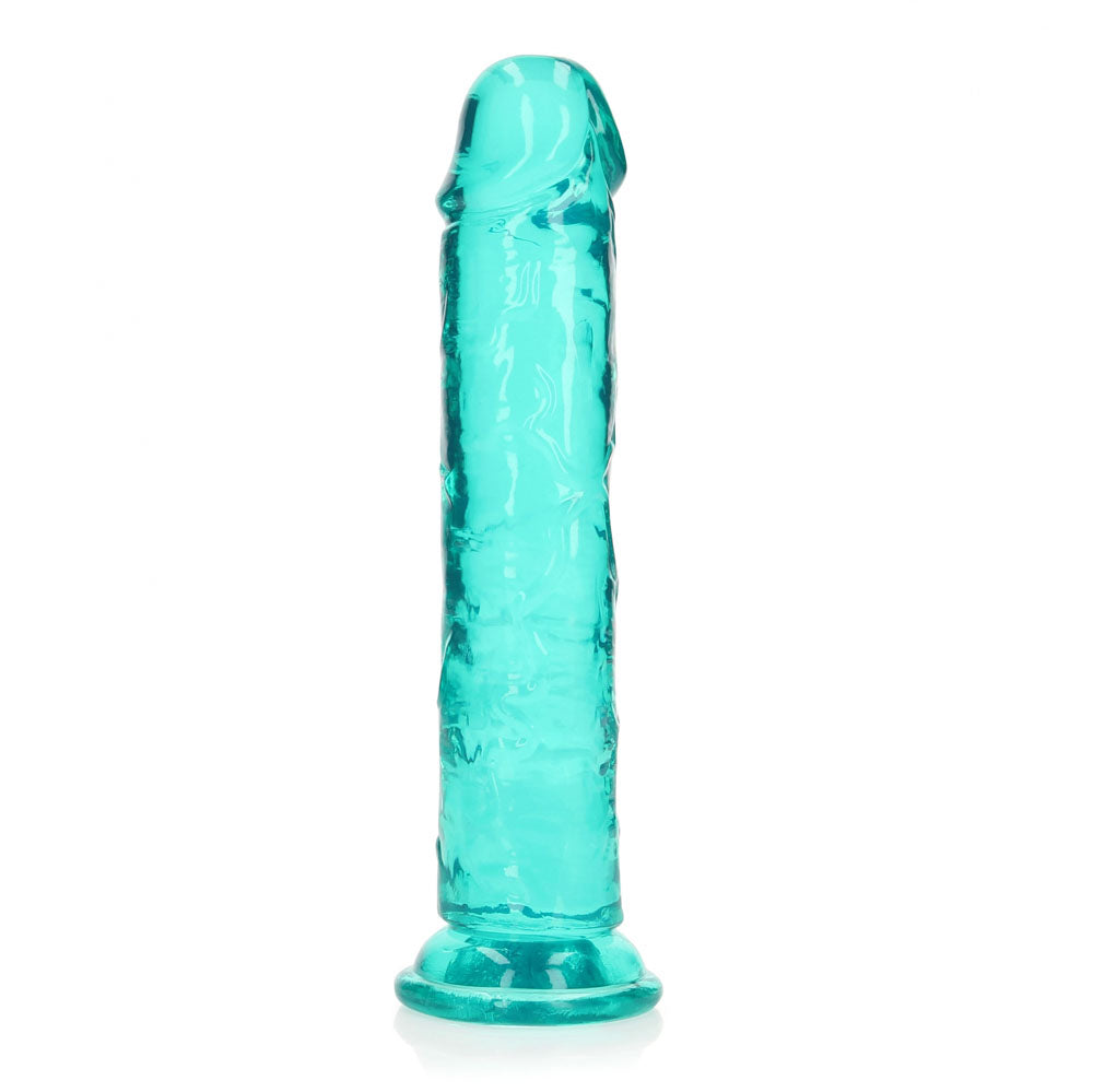 REALROCK 20 cm Straight Dildo - Turquoise - Turquoise 20 cm (8) Dong - REA153TUR