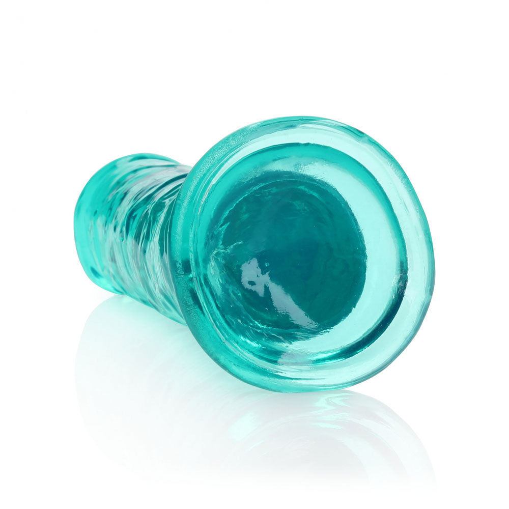 REALROCK 20 cm Straight Dildo - Turquoise - Turquoise 20 cm (8) Dong - REA153TUR