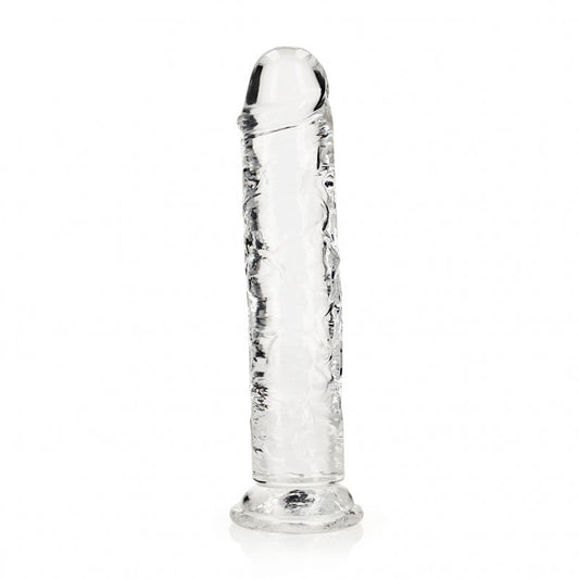 REALROCK 25 cm Straight Dildo - Clear Dong