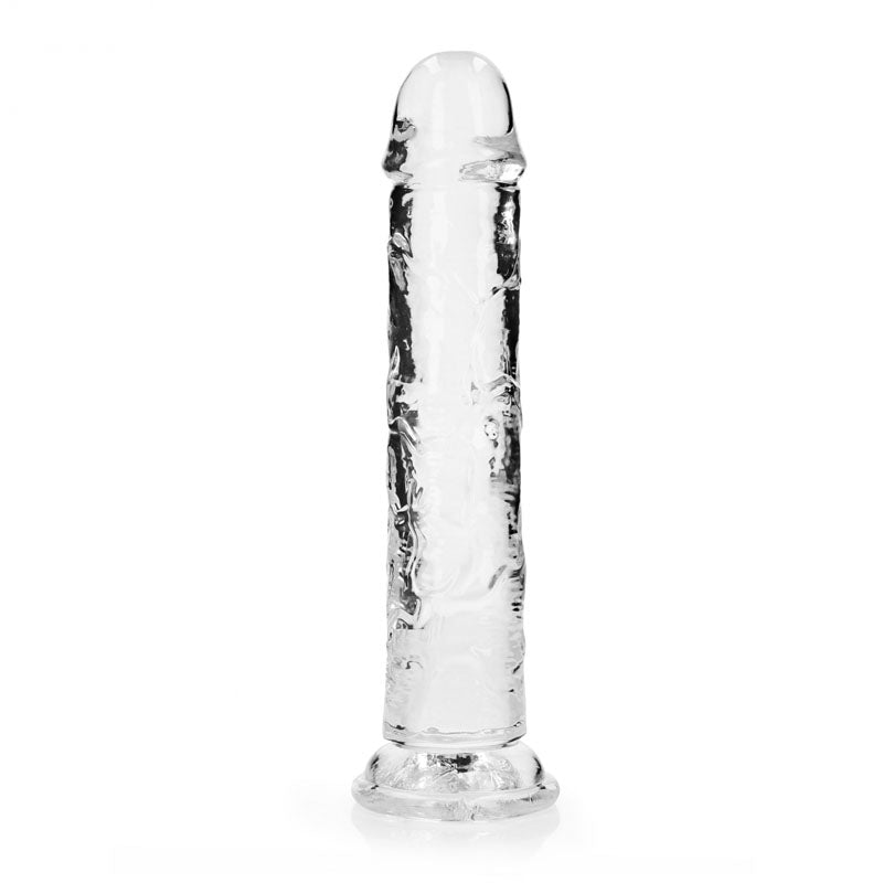 REALROCK 25 cm Straight Dildo - Clear Dong