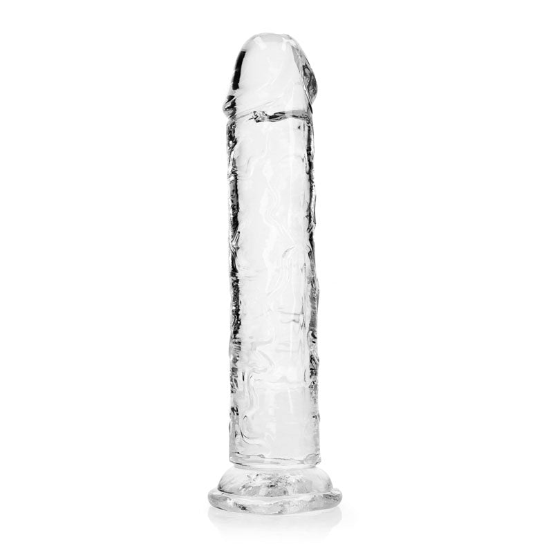 REALROCK 25 cm Straight Dildo - Clear Dong