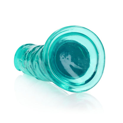 REALROCK 31 cm Straight Dildo - Turquoise - Turquoise 31 cm (11) Dong - REA156TUR