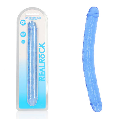 REALROCK 34 cm Double Dong - Blue - Blue 34 cm (14) Double Dong - REA159BLU