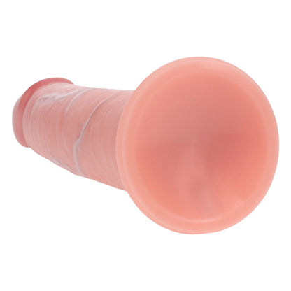 REALROCK Dual Density 7 Sliding Skin Silicone Dildo - Flesh - Flesh 15.2 cm Sliding Skin Dildo - REA225FLE