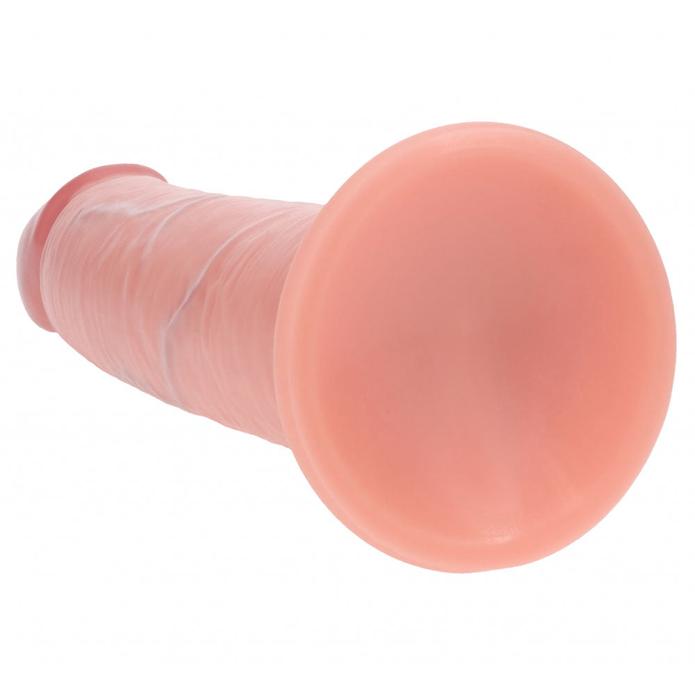 REALROCK Dual Density 8 Sliding Skin Silicone Dildo - Flesh - Flesh 20.5 cm Sliding Skin Dildo - REA226FLE