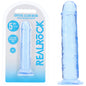 REALROCK Realistic 5 Dildo - Blue - Blue 12.7 cm Dildo - REA227BLU