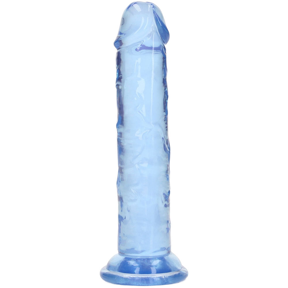 REALROCK Realistic 5 Dildo - Blue - Blue 12.7 cm Dildo - REA227BLU