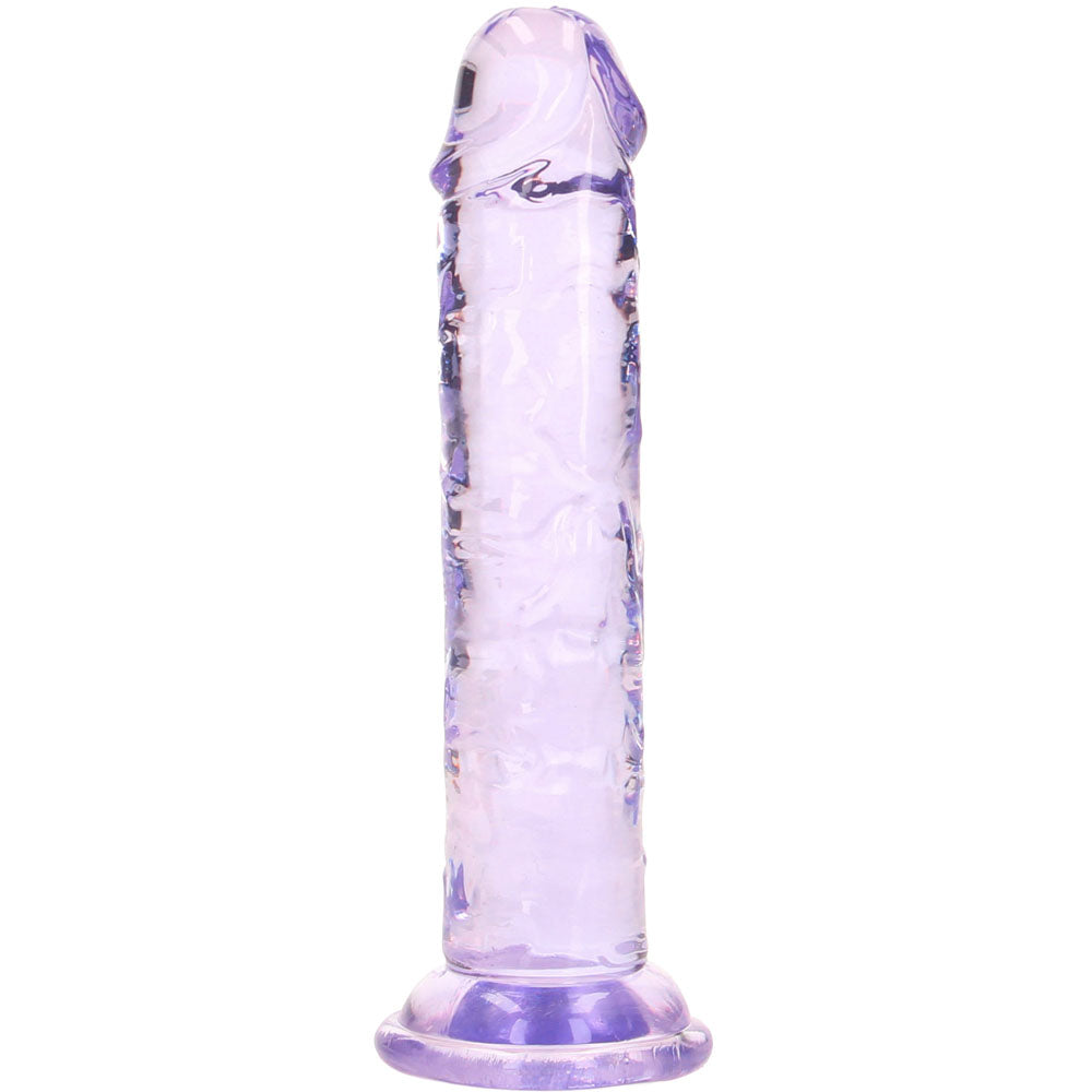 REALROCK Realistic 5 Dildo - Purple - Purple 12.7 cm Dildo - REA227PUR