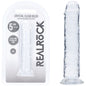 REALROCK Realistic 5 Dildo - Clear - Clear 12.7 cm Dildo - REA227TRA
