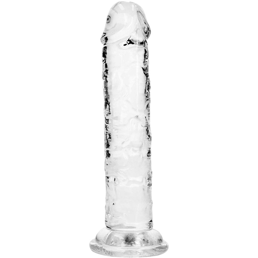 REALROCK Realistic 5 Dildo - Clear - Clear 12.7 cm Dildo - REA227TRA