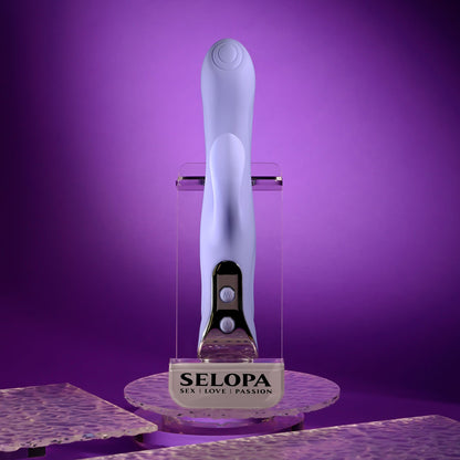 Evolved LAVENDER LOVE - Purple 23.3 cm USB Rechargeable Rabbit Vibrator-SL-RS-6619-2