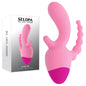 Selopa GAME ON - Pink USB Rechargeable Mini Triple Stimulator - SL-RS-7807-2