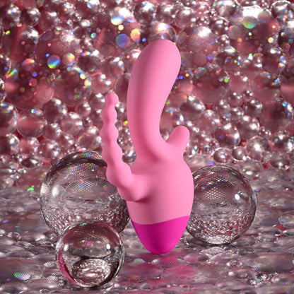 Selopa GAME ON - Pink USB Rechargeable Mini Triple Stimulator - SL-RS-7807-2