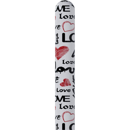 S-LINE Kaotix Love - White 17.8 cm USB Rechargeable Vibrator - SLI294WHT