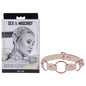 Sex & Mischief Peaches n CreaMe Ring Day Collar - Peach Bondage Collar-SS10205