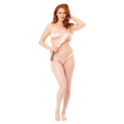 Sex & Mischief Peaches n CreaMe Chain Impressions Paddle - Peach Spanking Paddle-SS10209