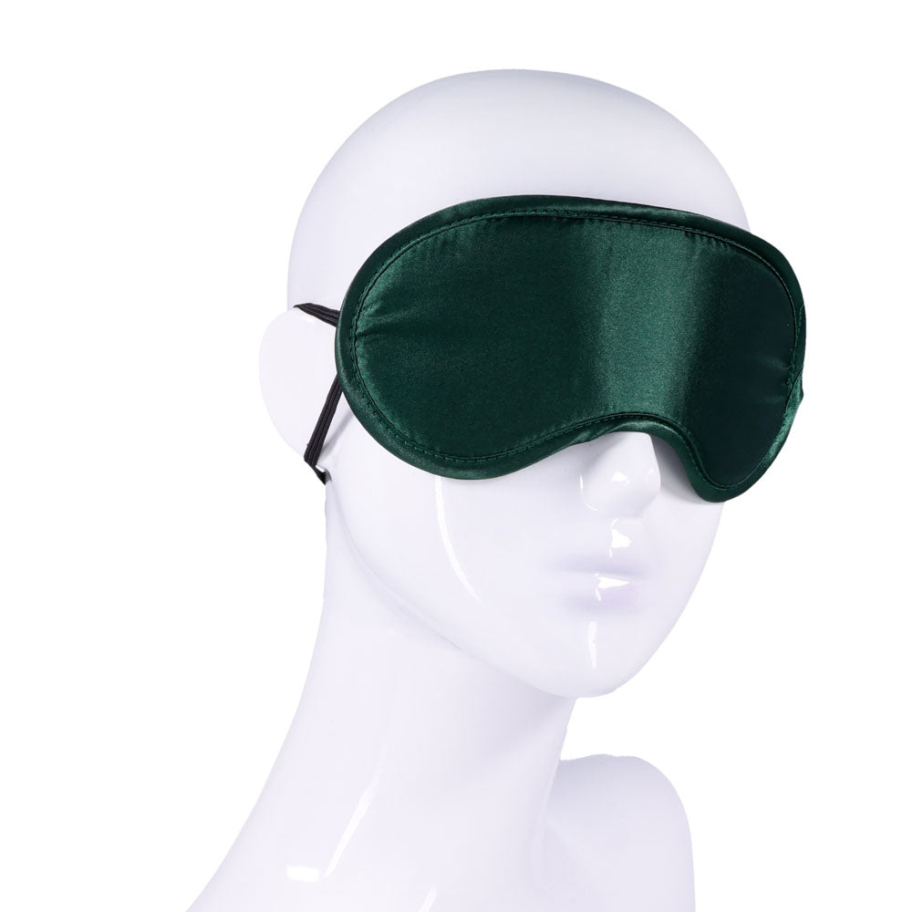 Sex & Mischief Indica Blindfold - Green Eye Mask-SS10217