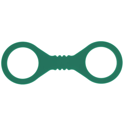 Sex & Mischief Indica Small Silicone Cuffs - Green Small Restraints-SS10219