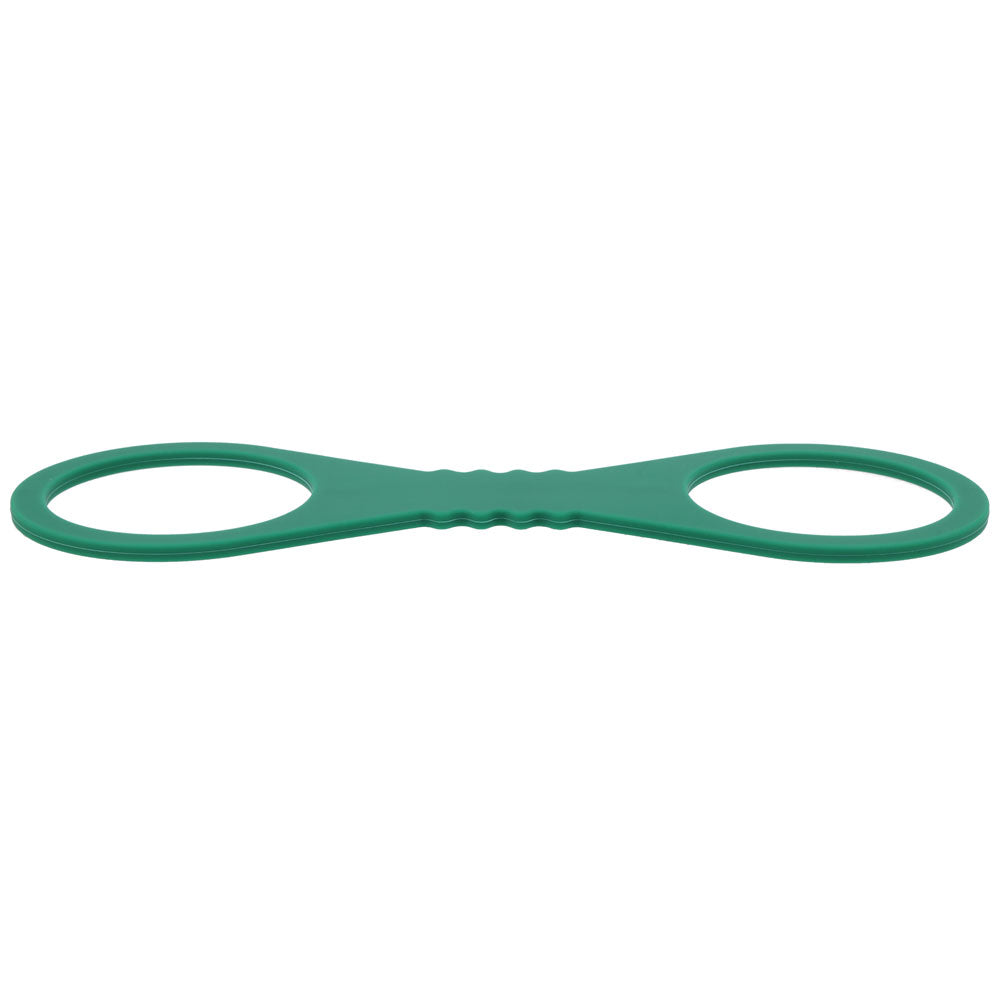 Sex & Mischief Indica Large Silicone Cuffs - Green Large Restraints-SS10220